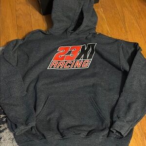 23XI Racing Gray Hoodie